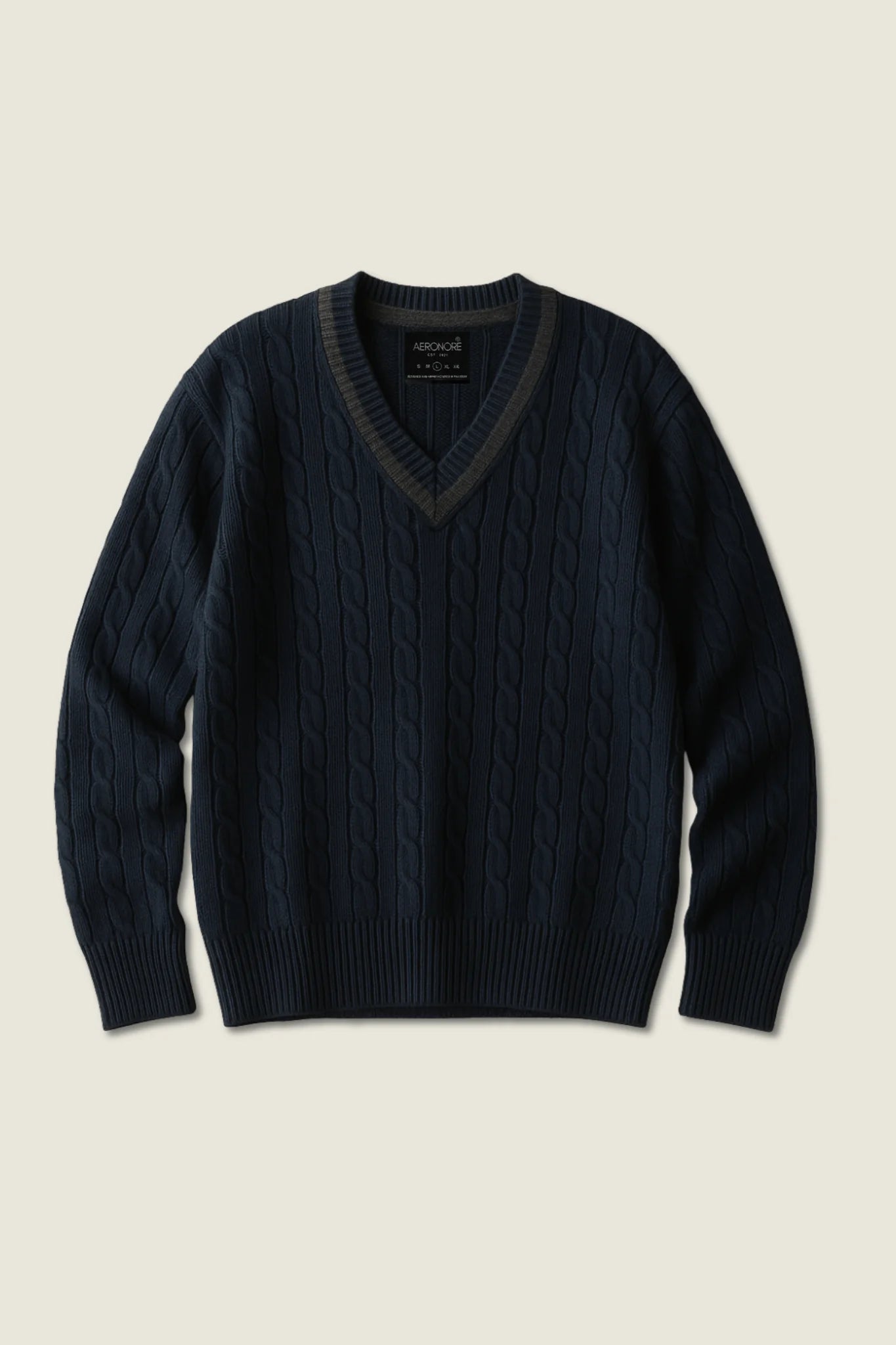 Cambridge Polo Knit Sweater [Free Vintage Sunglasses]