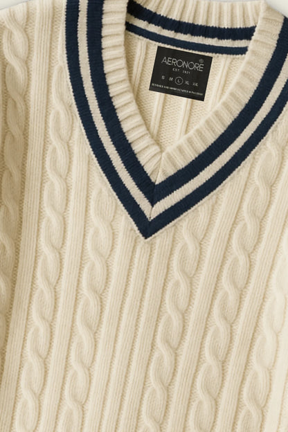 Cambridge Polo Knit Sweater [Free Vintage Sunglasses]