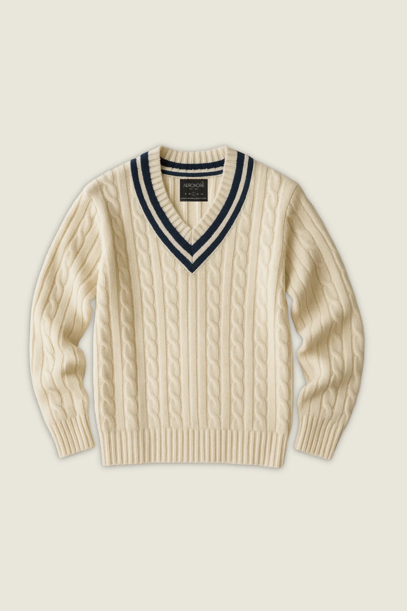 Cambridge Polo Knit Sweater [Free Vintage Sunglasses]