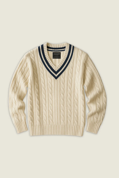 Cambridge Polo Knit Sweater [Free Vintage Sunglasses]